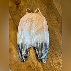 Baby girl tie dye jumpsuit 3-6 months Burt’s bee’s baby